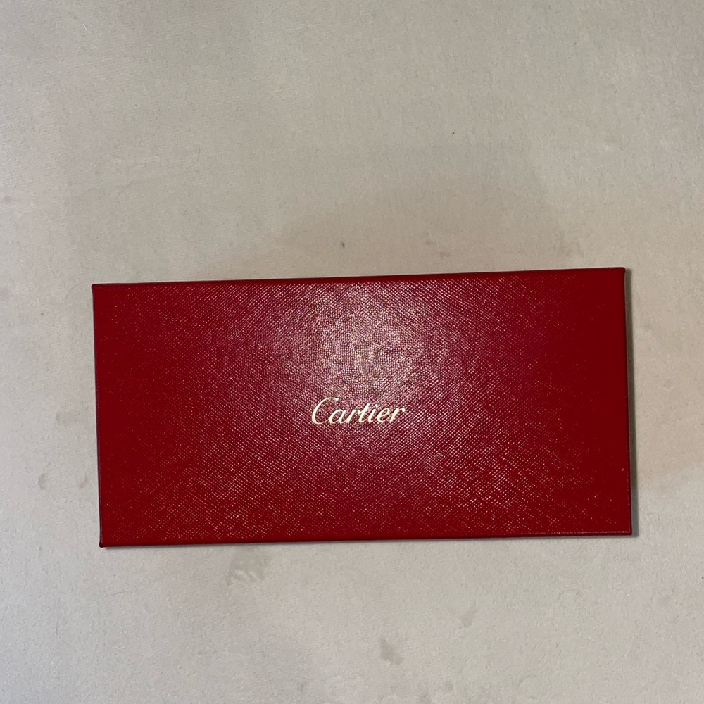 Cartier empty box
